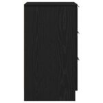 vidaXL Čierny dub Nočný stolík - 40x65x65 cm – Obrázok 8