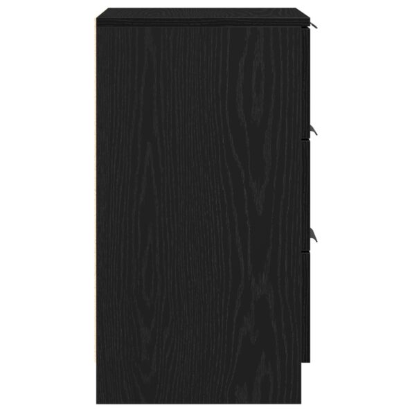 vidaXL Čierny dub Nočný stolík - 40x65x65 cm – Obrázok 8