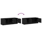 vidaXL TV stolík čierny dub 102x35x36,5 cm z inžinierskeho dreva – Obrázok 11