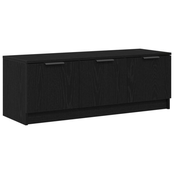 862770_2.jpg vidaXL TV stolík čierny dub 102x35x36,5 cm z inžinierskeho dreva – Obrázok 2