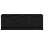 vidaXL TV stolík čierny dub 102x35x36,5 cm z inžinierskeho dreva – Obrázok 6