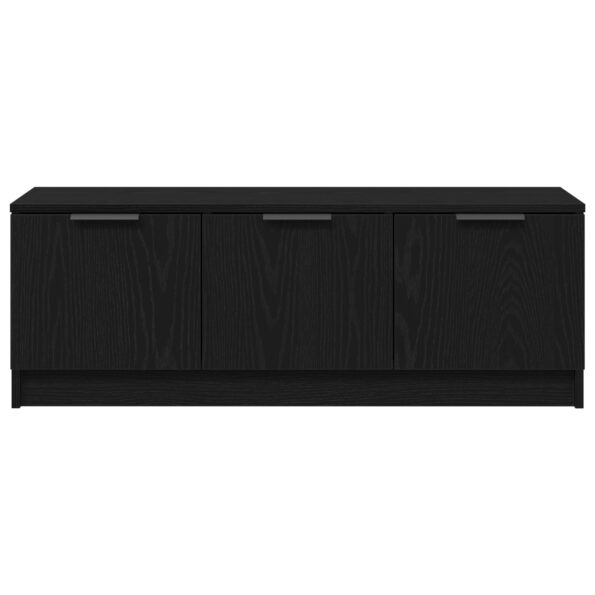 862770_6.jpg vidaXL TV stolík čierny dub 102x35x36,5 cm z inžinierskeho dreva – Obrázok 6