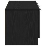 vidaXL TV stolík čierny dub 102x35x36,5 cm z inžinierskeho dreva – Obrázok 7
