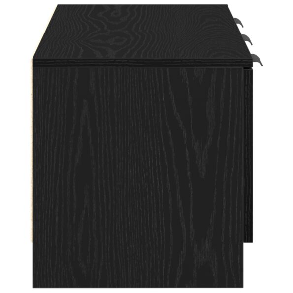 862770_7.jpg vidaXL TV stolík čierny dub 102x35x36,5 cm z inžinierskeho dreva – Obrázok 7