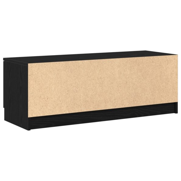 862770_8.jpg vidaXL TV stolík čierny dub 102x35x36,5 cm z inžinierskeho dreva – Obrázok 8