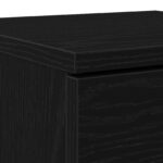 vidaXL Bočné skrinky 2 ks Čierny dub 30x30x70 cm Kompozitné drevo – Obrázok 11