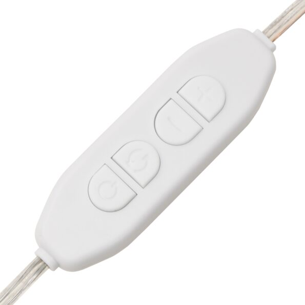 vidaXL LED zrkadlová skrinka v čiernom dube - 90x31.5x62 cm – Obrázok 11