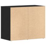 vidaXL Kosmetický kabinet Čierny dub 80 x 40 x 65 cm Kompozitné drevo – Obrázok 5
