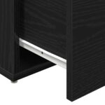 vidaXL Box Drawer Čierna Dub 40,5x40x40 cm Kompozitné drevo – Obrázok 10