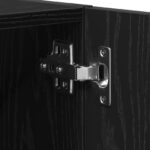 vidaXL Nástenná skrinka Čierny dub 60x30x70 cm z kompozitného dreva – Obrázok 10