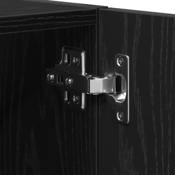 vidaXL Nástenná skrinka Čierny dub 60x30x70 cm z kompozitného dreva – Obrázok 10