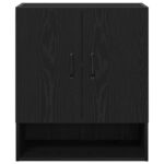 vidaXL Nástenná skrinka Čierny dub 60x30x70 cm z kompozitného dreva – Obrázok 7
