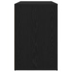 vidaXL Stôl Čierna Dub 100x49x75 cm Kompozitné drevo – Obrázok 8