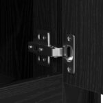 vidaXL Bočný stolík Čierne dub 102x35x60 cm z technického dreva – Obrázok 10