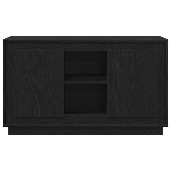 vidaXL Bočný stolík Čierne dub 102x35x60 cm z technického dreva – Obrázok 7