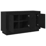 vidaXL Servírovacia skriňa Čierny dub 102 x 35 x 55 cm – Obrázok 5