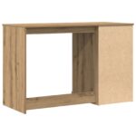 vidaXL Stôl s dverami Remeselný dub 50 x 115 x 75 cm Kompozitné drevo – Obrázok 6
