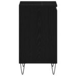 vidaXL Kúpeľňová skrinka pod umývadlo Čierny dub 58x33x60 cm Kompozitné drevo – Obrázok 7