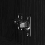 vidaXL Nočný stolík Čierny Dub 41x31x80 cm Kompozitné drevo – Obrázok 10