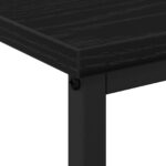 vidaXL Nočný stolík Čierny Dub 41x31x80 cm Kompozitné drevo – Obrázok 9