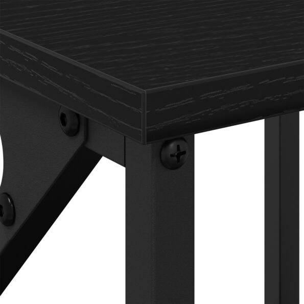 vidaXL Nočné stolíky 2 ks Čierny dub 34x35,5x70 cm Kompozitné drevo – Obrázok 10