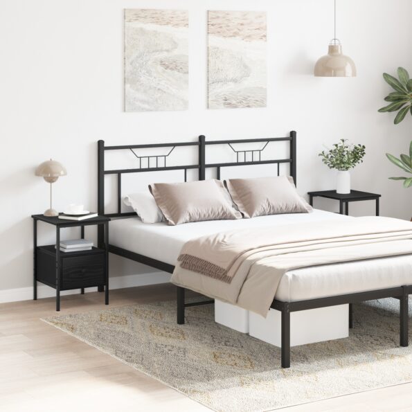 862924_1.jpg vidaXL Nočné skrinky 2 ks Čierny dub 34x36x50 cm Inžinierske drevo – Obrázok 1