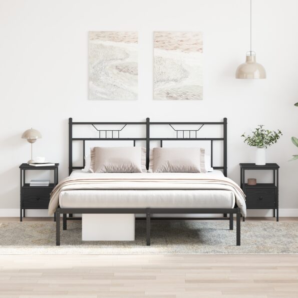 862924_3.jpg vidaXL Nočné skrinky 2 ks Čierny dub 34x36x50 cm Inžinierske drevo – Obrázok 3