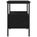 vidaXL Nočné skrinky 2 ks Čierny dub 34x36x50 cm Inžinierske drevo – Obrázok 4