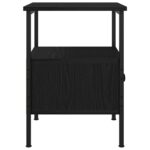 vidaXL Nočné skrinky 2 ks Čierny dub 34x36x50 cm Inžinierske drevo – Obrázok 5