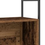 vidaXL Regál na knihy Tmavý dub 80 x 30 x 78.5 cm Kompozitné drevo – Obrázok 8