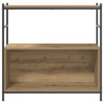 vidaXL Regál na knihy dub artisan 80 x 30 x 78.5 cm Kompozitné drevo – Obrázok 6
