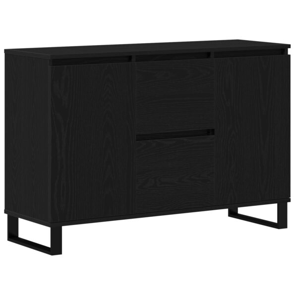 862935_2.jpg vidaXL Komoda Čierny Dub 104x35x70 cm Zákľadowé drevo – Obrázok 2