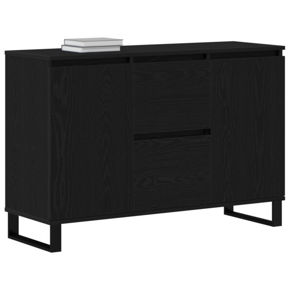 862935_3.jpg vidaXL Komoda Čierny Dub 104x35x70 cm Zákľadowé drevo – Obrázok 3