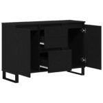 vidaXL Komoda Čierny Dub 104x35x70 cm Zákľadowé drevo – Obrázok 5