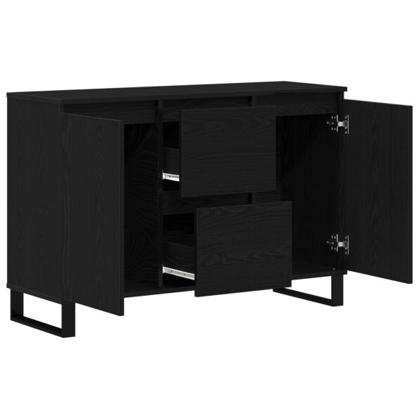 862935_5.jpg vidaXL Komoda Čierny Dub 104x35x70 cm Zákľadowé drevo – Obrázok 5