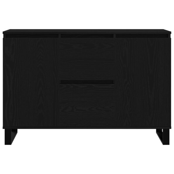862935_7.jpg vidaXL Komoda Čierny Dub 104x35x70 cm Zákľadowé drevo – Obrázok 7