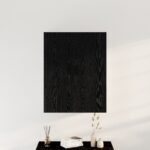 vidaXL Nástenná skriňa Čierna Dub 69,5x34x90 cm Z kompozitného dreva – Obrázok 4