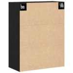 vidaXL Závesná skrinka Čierny dub 69,5 x 34 x 90 cm Kompozitné drevo – Obrázok 6