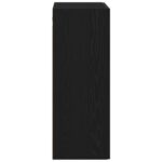 vidaXL Závesná skrinka Čierny dub 69,5 x 34 x 90 cm Kompozitné drevo – Obrázok 8
