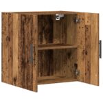 vidaXL Nástenná skrinka Staré drevo 60 x 31,5 x 60 cm Kompozitné drevo – Obrázok 5