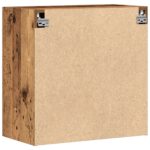 vidaXL Nástenná skrinka Staré drevo 60 x 31,5 x 60 cm Kompozitné drevo – Obrázok 8