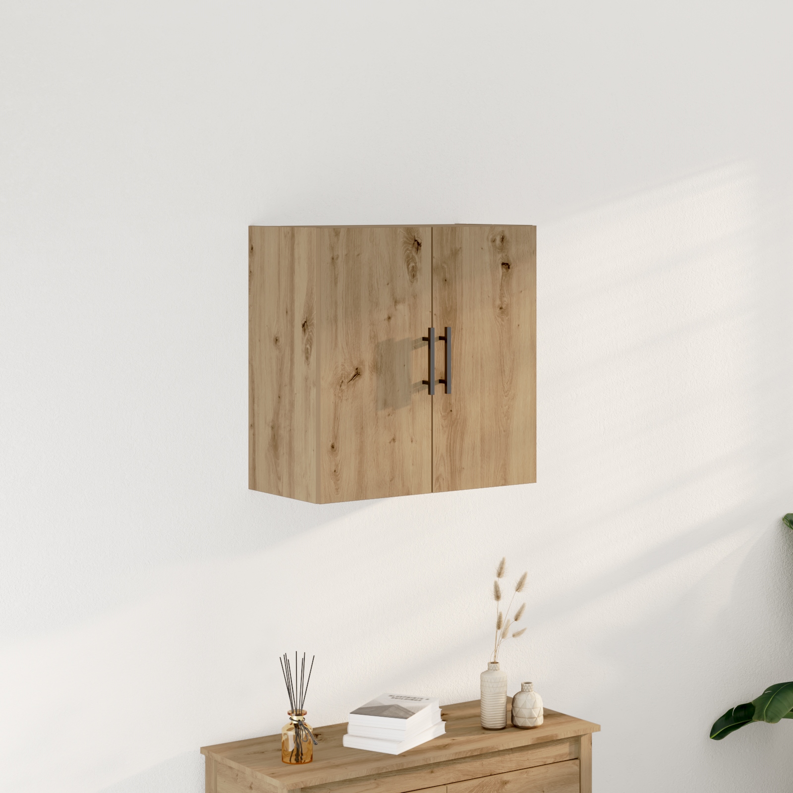 862948_1.jpg vidaXL Nástenná skrinka Nástenný Remeselný dub 60 x 31,5 x 60 cm – Obrázok 1