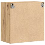 vidaXL Nástenná skrinka Nástenný Remeselný dub 60 x 31,5 x 60 cm – Obrázok 8