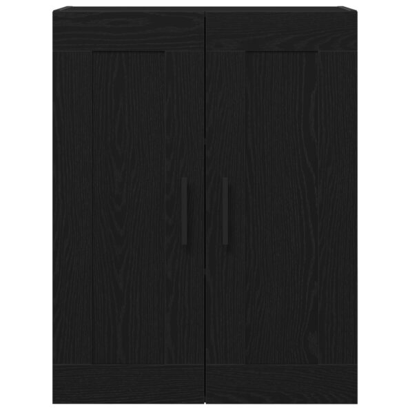 vidaXL Nástenná skrinka Čierny dub 69,5x34x90 cm Zložené drevo – Obrázok 6