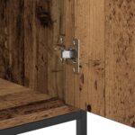 vidaXL Servírovacia skriňa Staré drevo 69 x 35 x 80 cm – Obrázok 10
