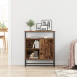vidaXL Servírovacia skriňa Staré drevo 69 x 35 x 80 cm – Obrázok 4