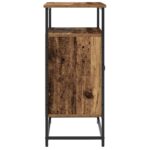 vidaXL Servírovacia skriňa Staré drevo 69 x 35 x 80 cm – Obrázok 7