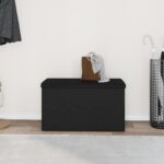 vidaXL Úložná lavička Čierny dub 82 x 42 x 45 cm Kompozitné drevo – Obrázok 4