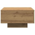 vidaXL Konferenčný stolík Remeselný dub 55 x 55 x 31 cm – Obrázok 6