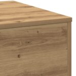 vidaXL Konferenčný stolík Remeselný dub 55 x 55 x 31 cm – Obrázok 8